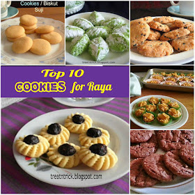 Top 10 Cookies For Raya @ treatntrick.blogspot.com