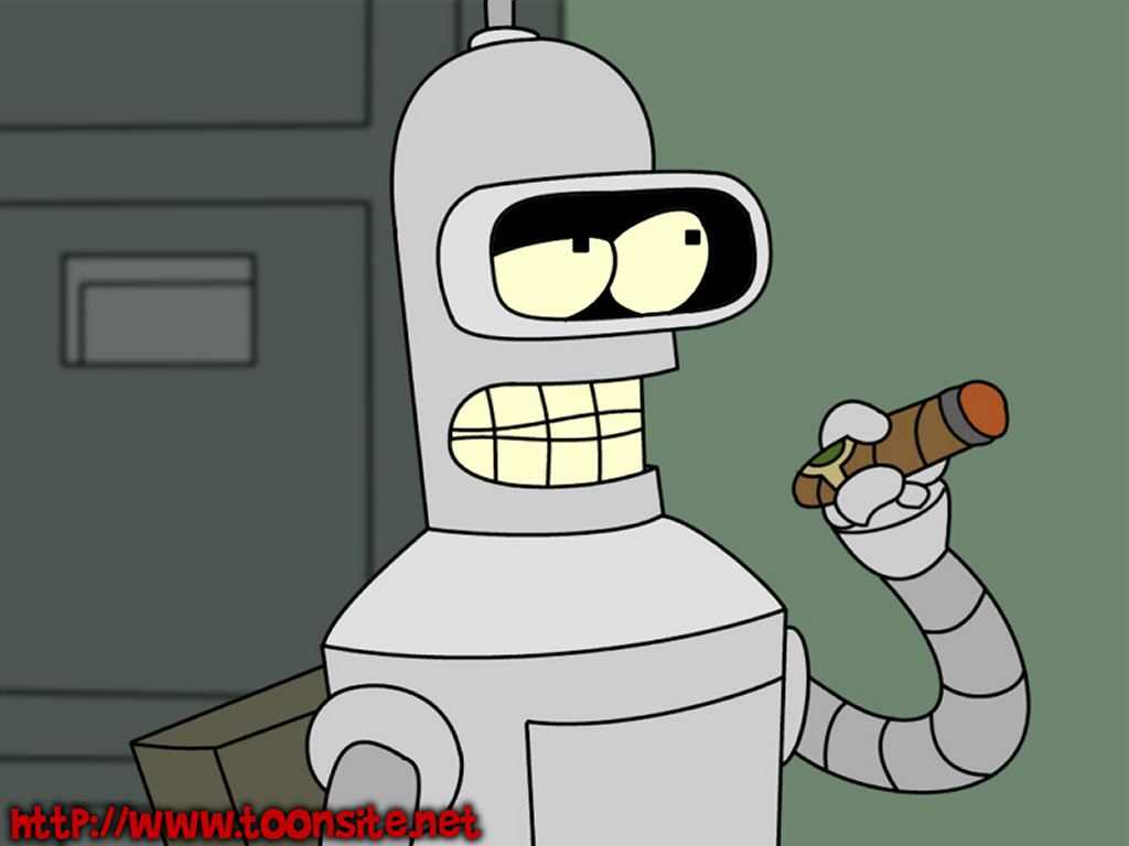 Bender Fumando