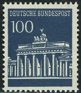 West-Germany 1967 Brandenburg Gate 100 Pf