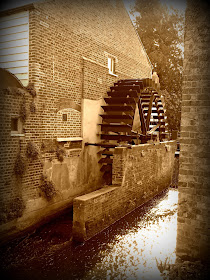 The Snuff Mill Water Wheel, Morden Hall, Morden