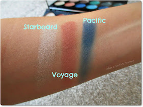 Calm Before The Storm, la paleta de sombras de la Colección NAUTICAL de SLEEK - Swatches