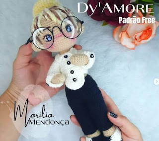 PATRON GRATIS MARILIA MENDONÇA AMIGURUMI 54392