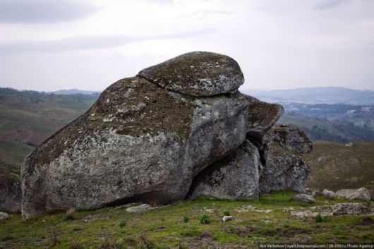 House Built Inside A Stone