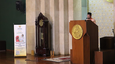 Diskominfo Bersama Baznas Kota Bandung Gelar Damar Perdana di Masjid Al-Ukhuwah Bandung