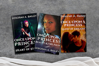 covers of the once upon a princess series