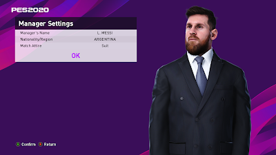 PES 2020 ML Manager Pack by Derek