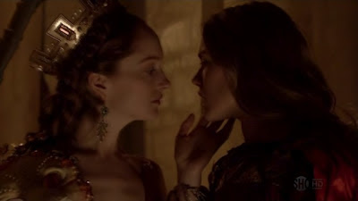 Lotte Verbeek and Jemima West Lesbian Kiss, The Borgias Lesbian Scene Watch Online LesMedia