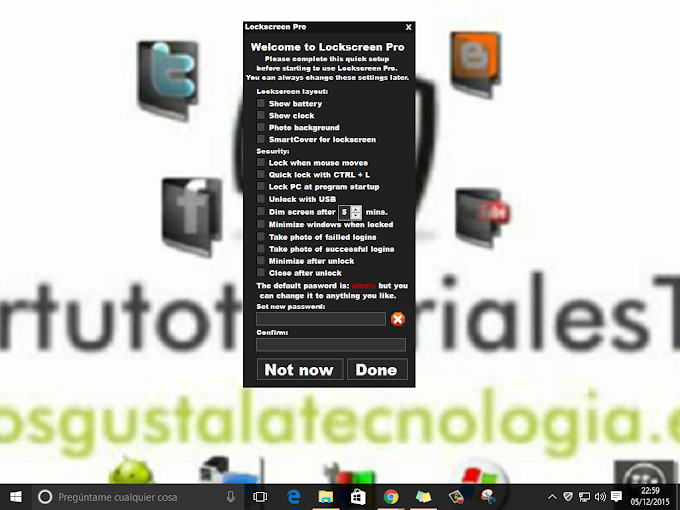 Averigüe quién está accediendo a su PC con Lockscreen Pro