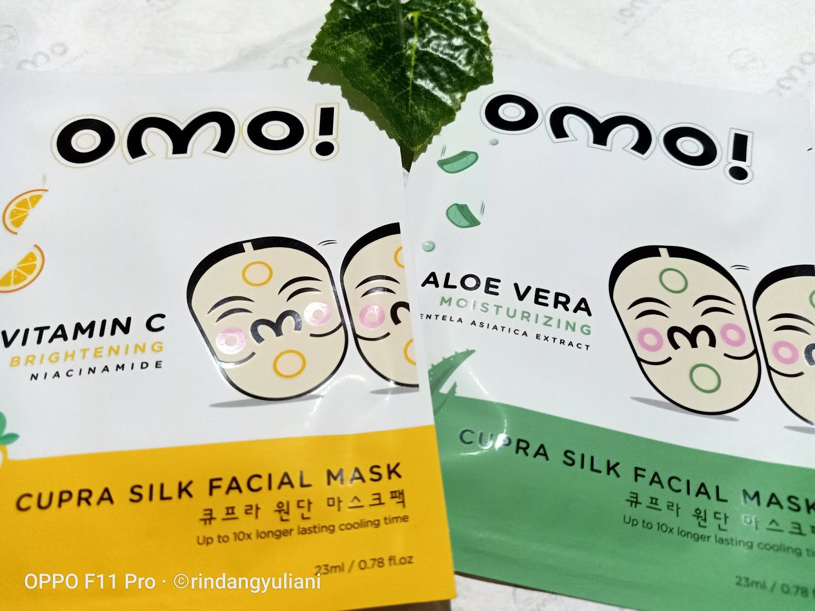  OMO  Sheet Mask Masker  Halal dari Korea Blog Rindang 