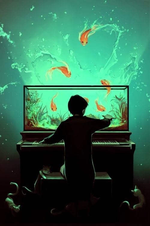 Cyril Rolando AquaSixio deviantart illustrations surrealism fantasy dreams