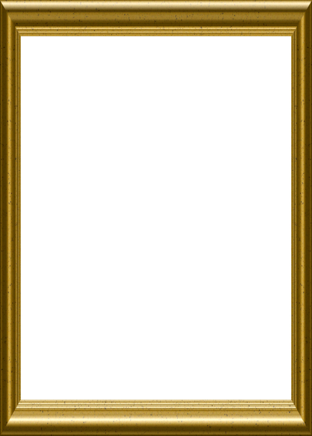 Gold Picture Frame Template