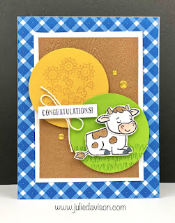 3 Stampin' Up! Cutest Cows Cards + New Catalog Card Layout Inspiration | www.juliedavison.com #stampinup