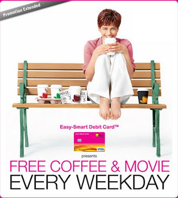 RHB Easy-Smart Debit Card: FREE Coffee & Movie Everyday