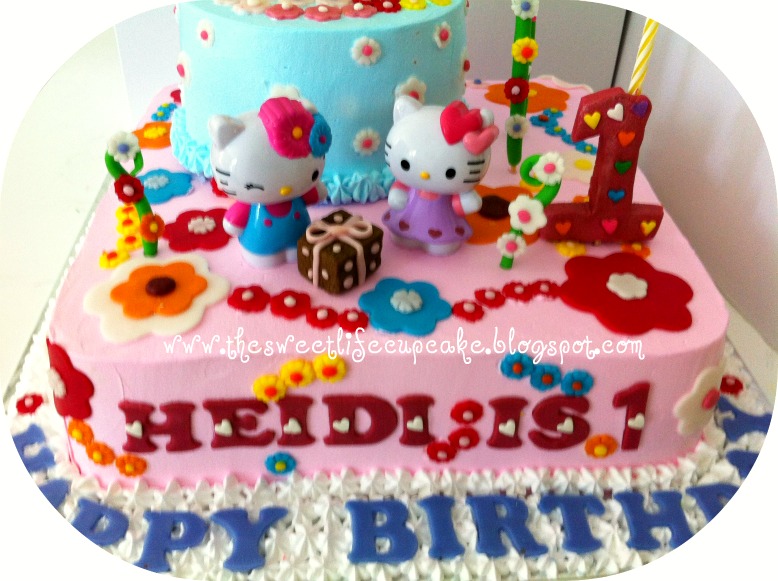The Sweet Life Cupcake Happy 1st Birthday Heidi