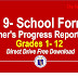 SF 9- School Form 9 ( Learner's Progress Report Card) Grades 1- 12