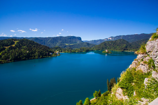 Castello di Bled (Blejski grad)-Lago di Bled-Slovenia