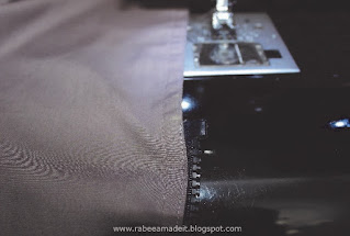 abaya alterations, how to insert zipper in abaya by rabeeamadeit, how to sew zipper in abaya, abaya fit issues, abaya zipper, zip tutorial