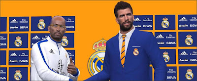 PES 2016 Real Madrid Manager Kits Sponsor Set by fifacana