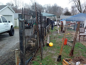 Welding Serveries Wrought Iron Safety Security Fence Project Scotts Contracting