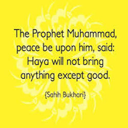 Haya bring Good Hadith