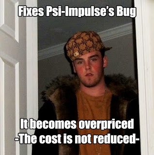 Psi Impulse is Overpriced After the Bug Fix