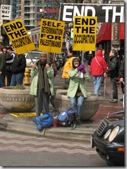 St.Pats Day and Gaza protest 121