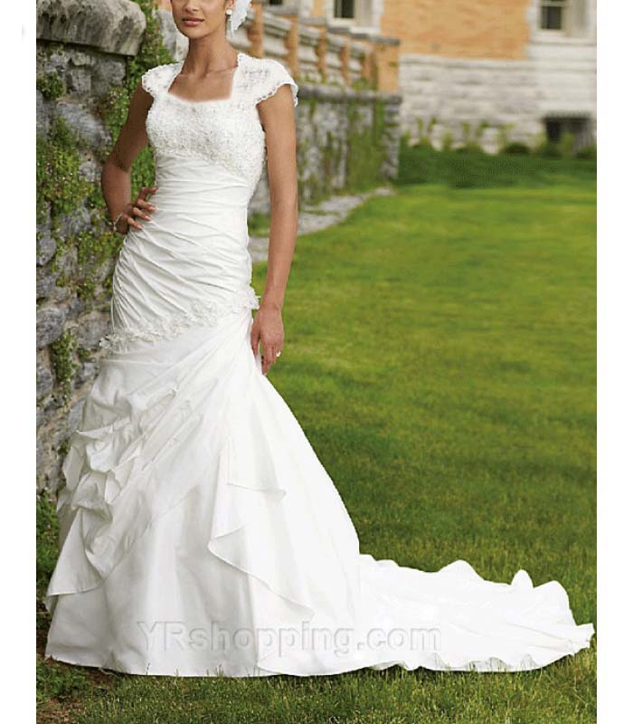 Lds Wedding  Dresses 