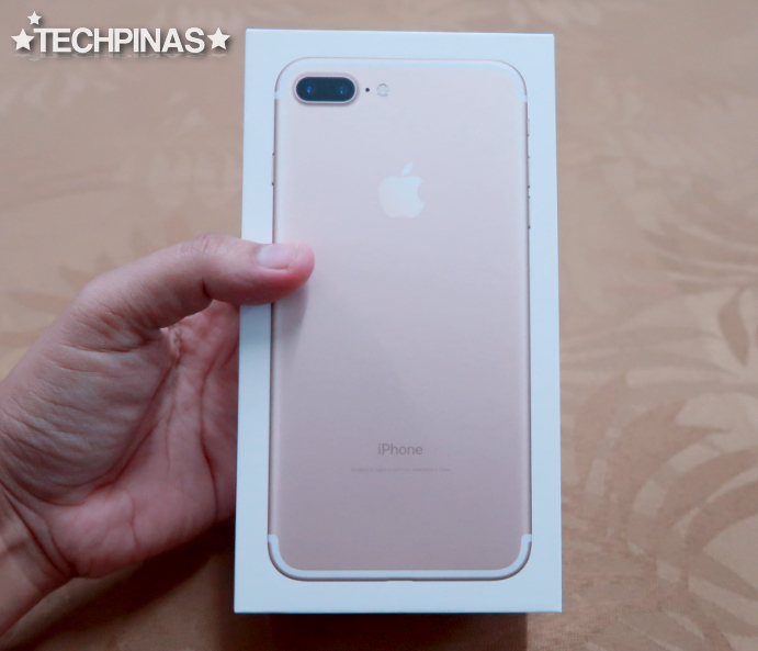 Apple Iphone 7 Plus Unboxing In The Philippines 128gb Gold Version From Kimstore Techpinas