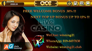 ACE9 Online Casino Asia Gaming