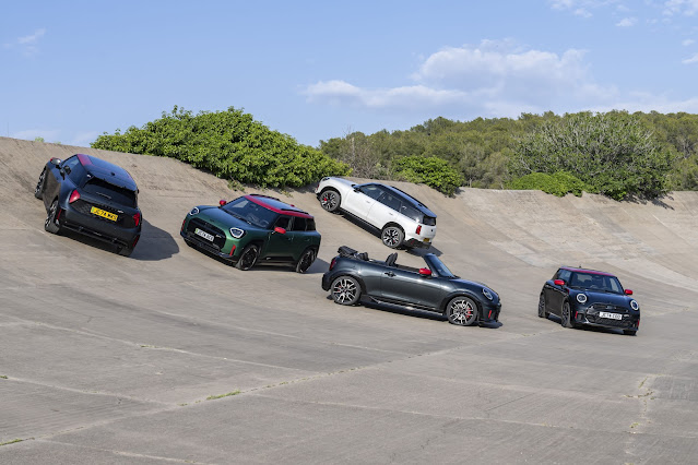 Los cinco modelos actuales de MINI John Cooper Works