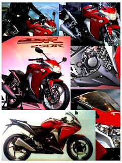 Honda CBR 250R motorbike