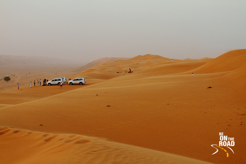 The dunes of Wahiba Sands, Oman