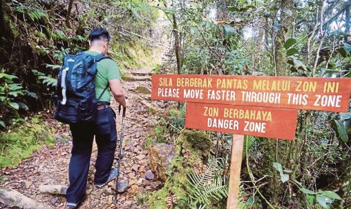 Gangguan Misteri di Laluan Baru Gunung Kinabalu Menakutkan Malim Gunung