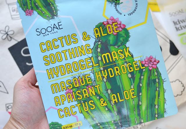 Soo'Ae Cactus and Aloe Soothing Hydrogel Mask