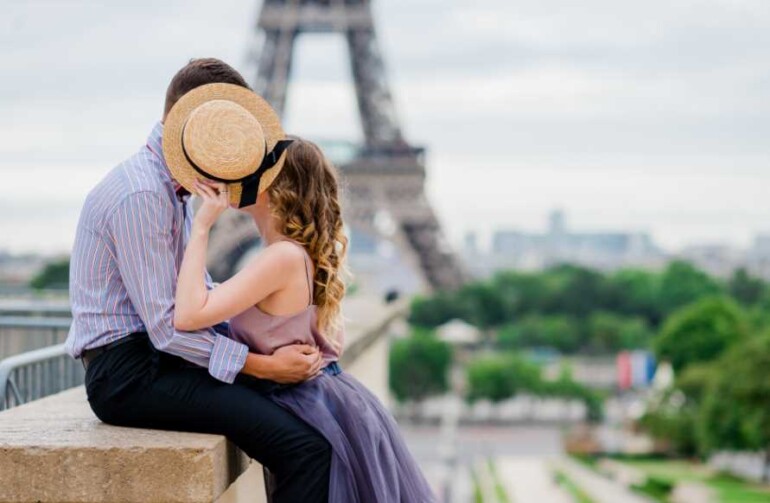 Paris, France travel as a couple