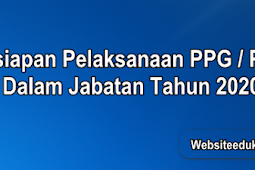 Persiapan Pelaksanaan PPG Dalam Jabatan Tahun 2020