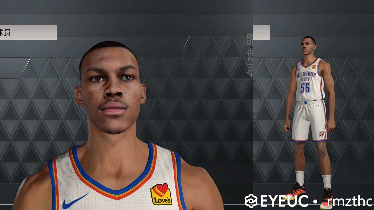 NBA 2K23 Darius Bazley Cyberface & Body Update