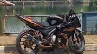 Modifikasi Motor Vixion Full Body Fairing