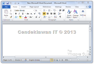 Microsoft Office Word 2010
