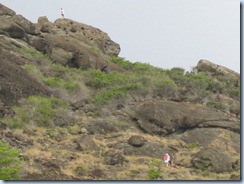 Climbing Ile Fourchue Peak