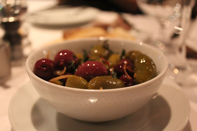 Mixed olives at 80 Thoreau, Concord, Mass.