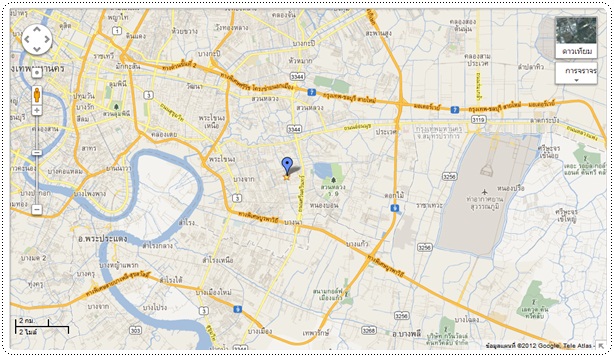 Map CHARNCHAI.NET CO.,LTD