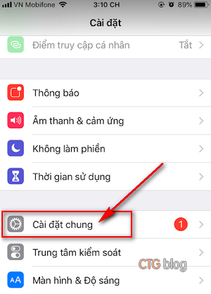 Hướng dẫn tạo nút Home ảo trên màn hình iPhone