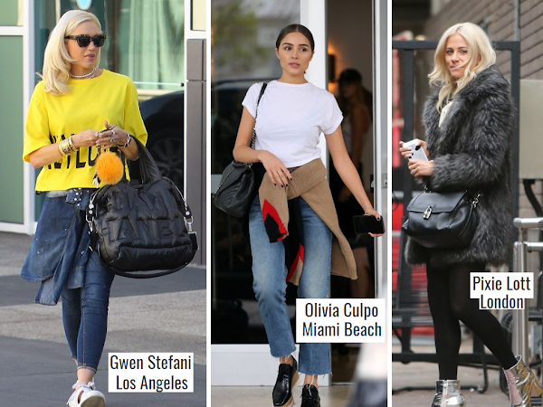 O street style  das famosas nos últimos dias de Outubro 2017