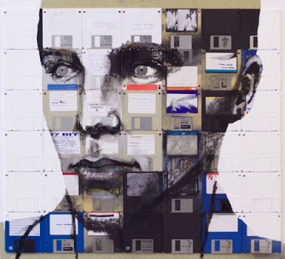 The Floppy Disk Art Of Nicky Gentry Seen On www.coolpicturegallery.net