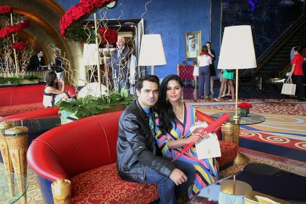 Veena Malik‬ Celebrated Her 2nd Birthday in Dubai After her Marriage