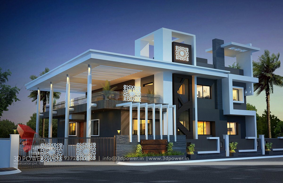 ultra modern home  design  Bungalow  Exterior  Where Beauty 