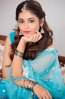 Marathi Actress Priyanka Jawalkar Sizzles In stunning Blue Half Saree ~ Exclusive 005.jpg
