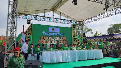 Partai Islam Pertama dan Tertua PPP Solid  Mendukung Capres Ganjar Pranowo