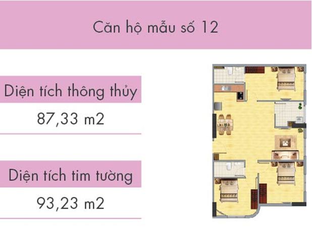 Căn hộ số 12 tòa CT1B